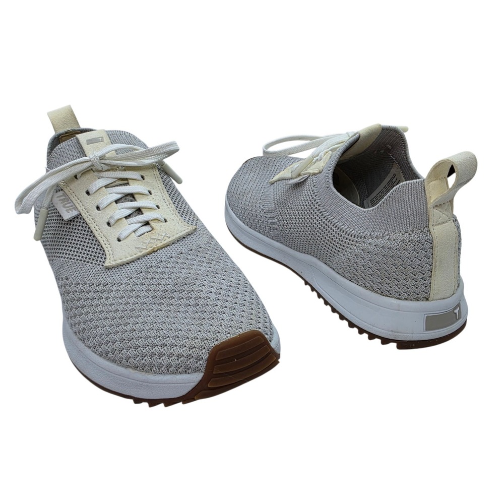 True Linkswear True Knit II Golf Shoes Grey Spikeless Mens 5 Womens 6.5